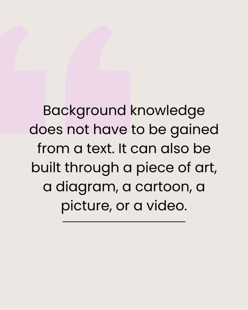 Build Background Knowledge Without Making Assumptions